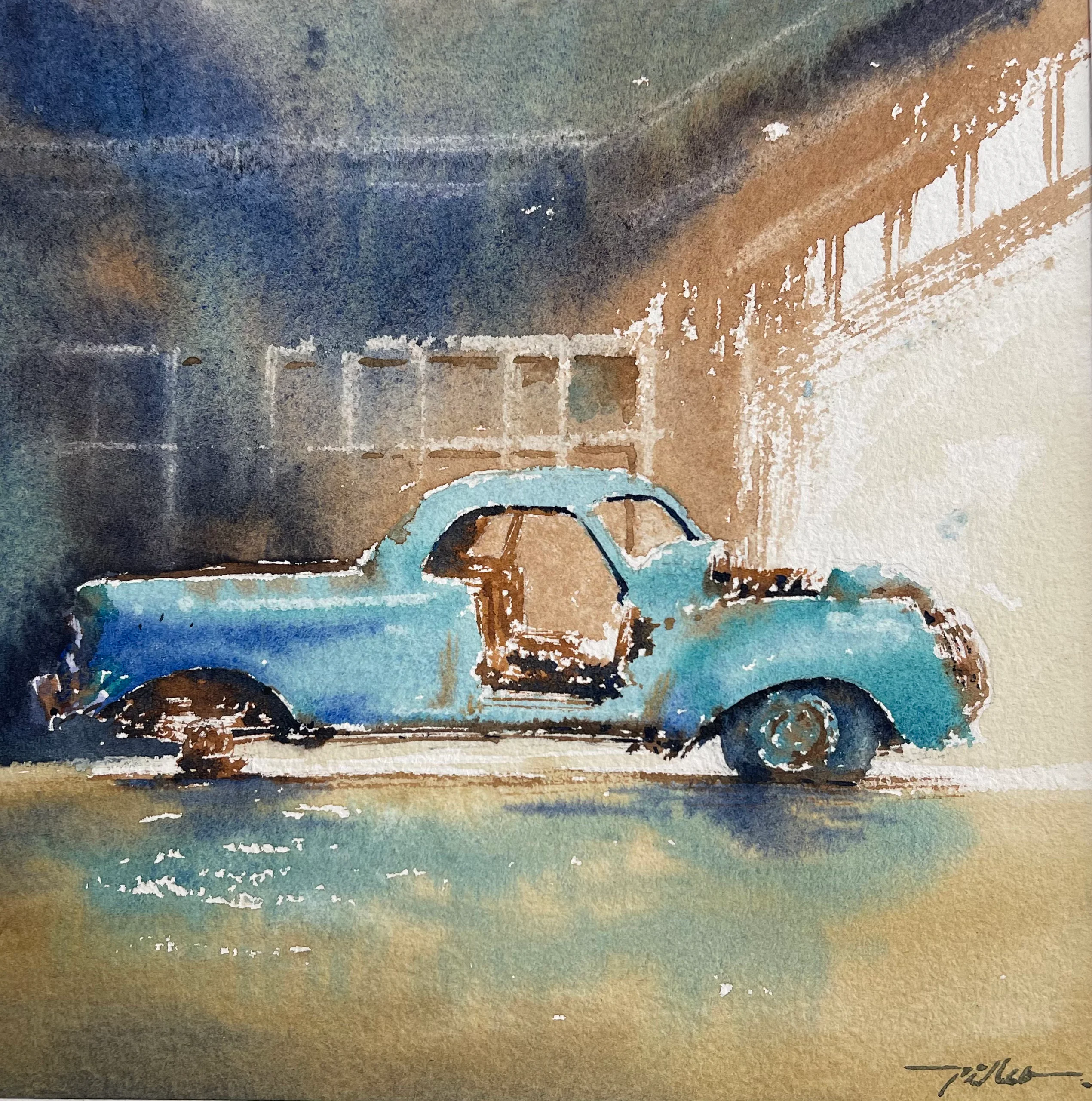 El viejo taller — Guido Quispe Pillco