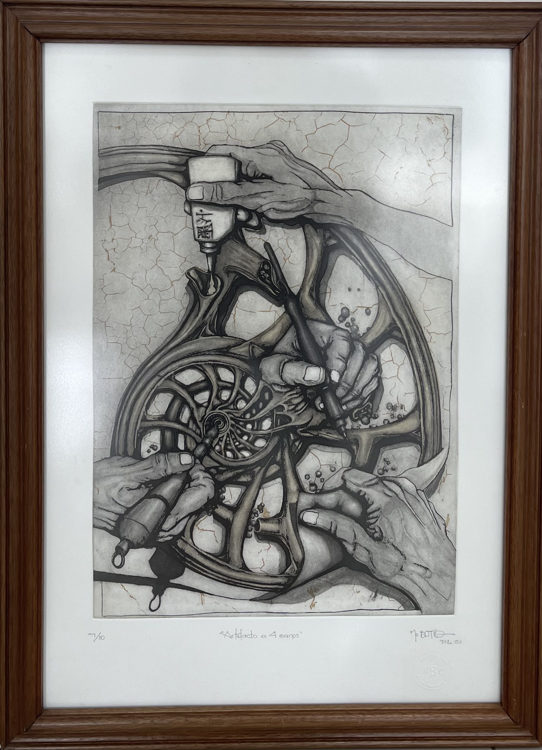 Artefacto a cuatro manos